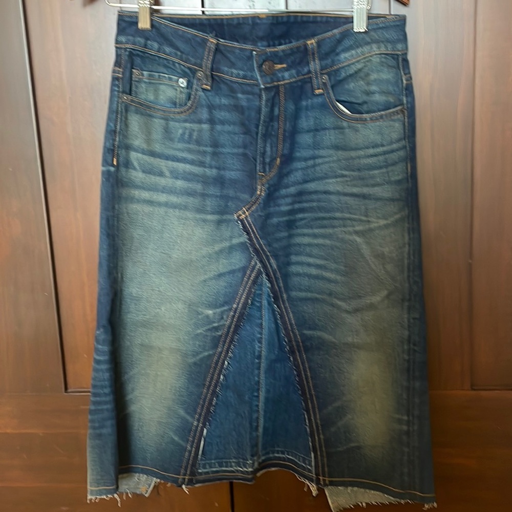 Denim 6397  jean skirt